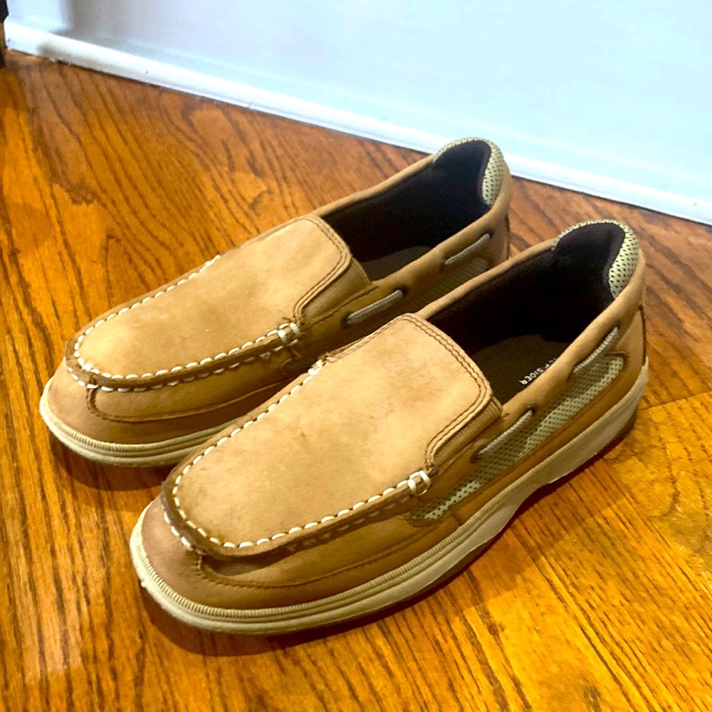 Sperry Top-Sider Slip-on Kids Dress shoes Sz 4.5M
